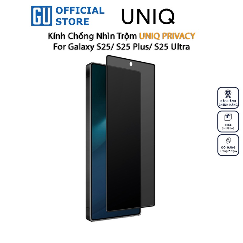 Uniq Optix Privacy Trom Chong適用於三星Galaxy S25 Ultra Cam Ung Muot Muot Muot Muot，因為網絡。